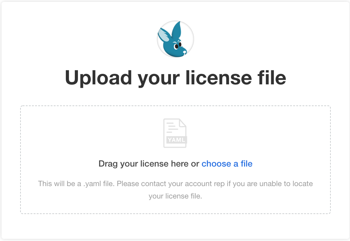 Wallaroo Admin Upload License
