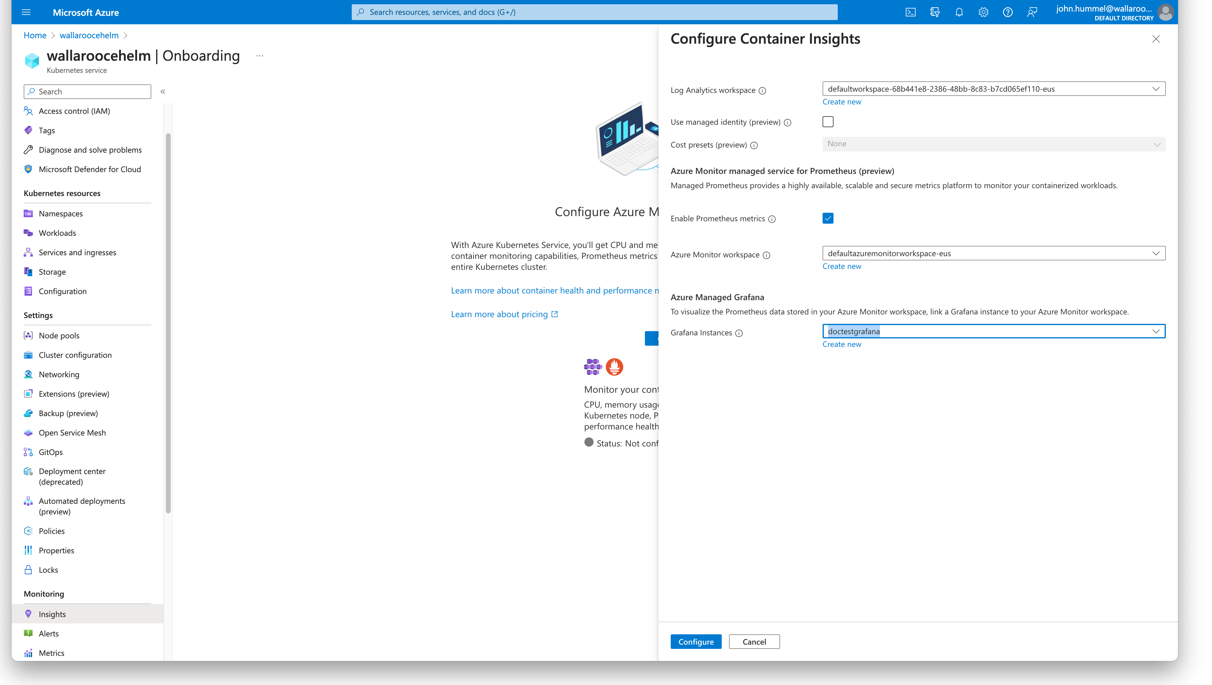 Select Cluster Insights